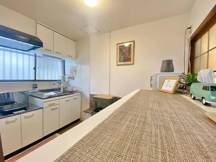 Prázdninový dům Vila 天下茶屋駅5分、専用庭付き平屋—Kik Iハウス Ósaka