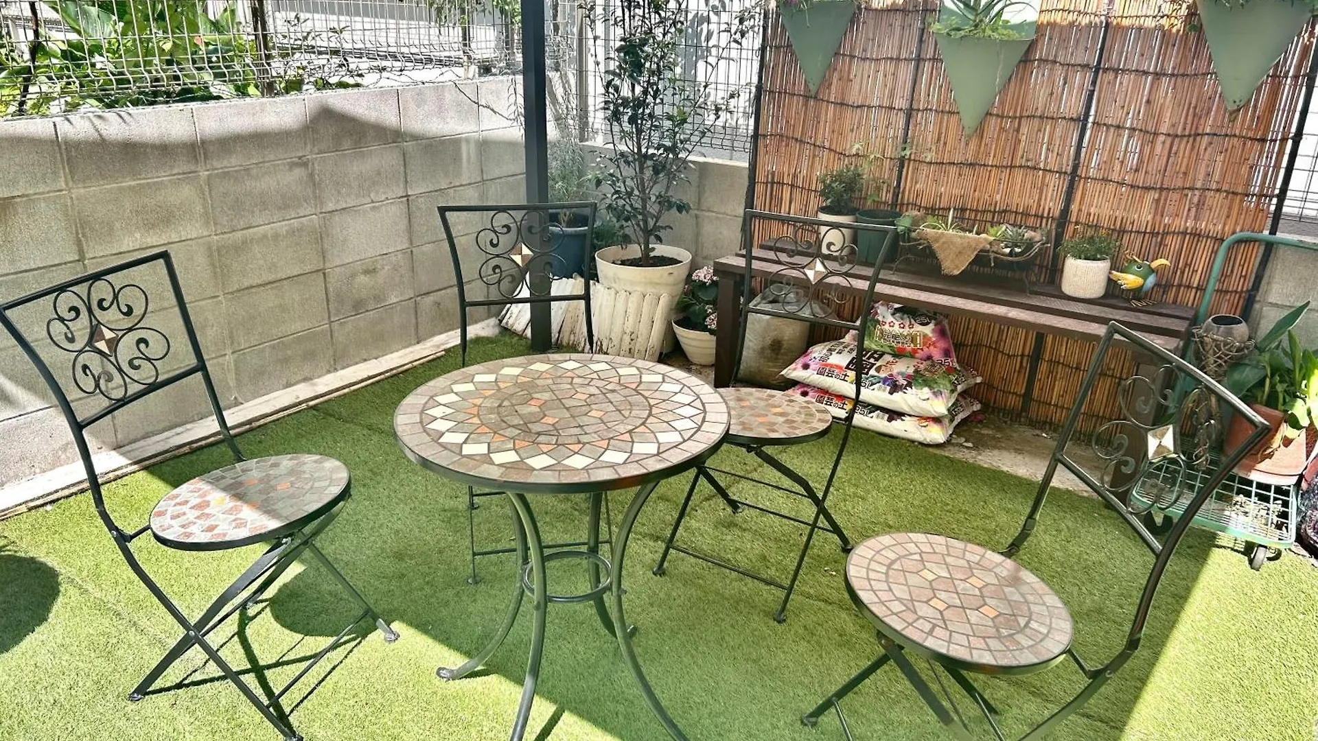 天下茶屋駅5分、専用庭付き平屋—Kik Iハウス Villa Osaka
