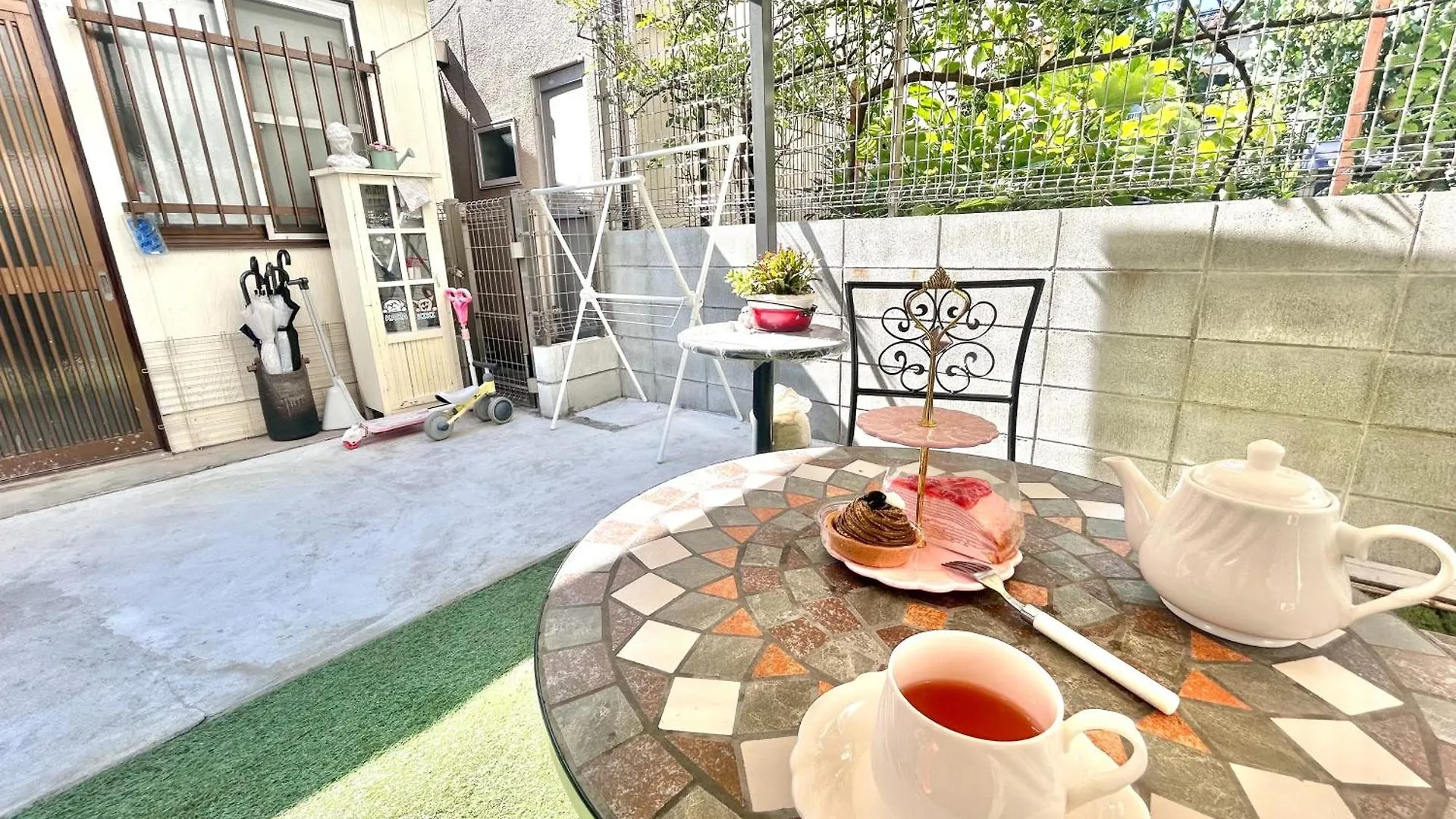 天下茶屋駅5分、専用庭付き平屋—Kik Iハウス Villa Osaka Holiday home